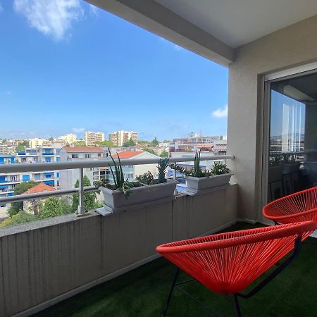T3 Climatise Villa Juana Avec Parking Et Proche Plage Antibes Exterior photo