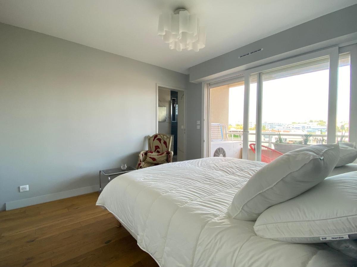 T3 Climatise Villa Juana Avec Parking Et Proche Plage Antibes Exterior photo